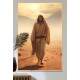 Quadro Decorativo Jesus Cristo Caminhando no Deserto