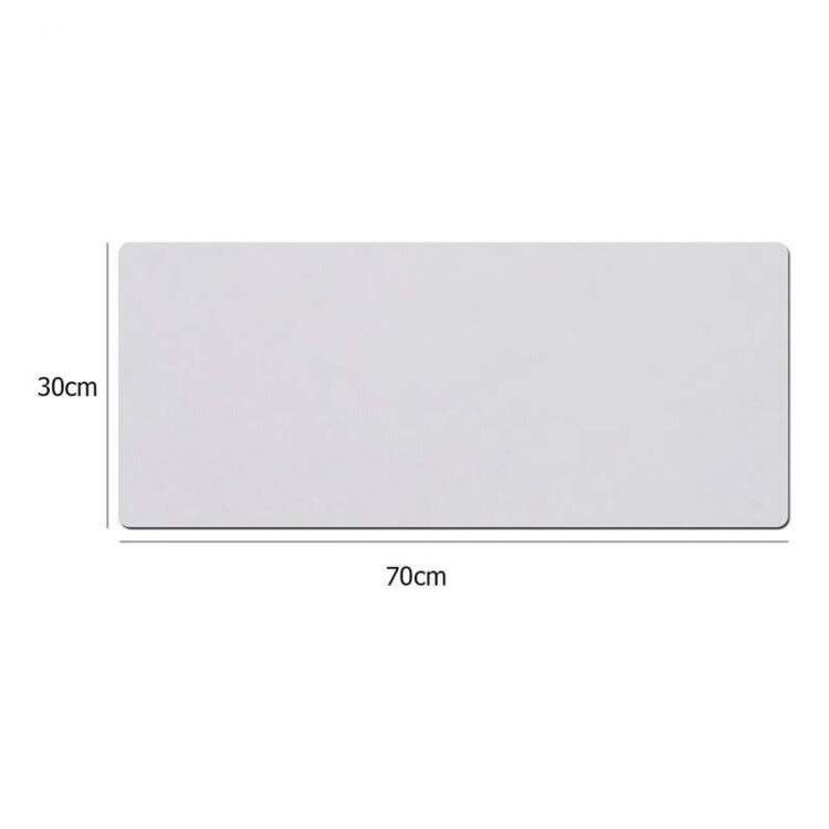 Mouse Pad Gigante 70x30cm Branco sem Imagem