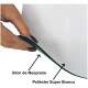 Mouse Pad Gigante 70x30cm Branco sem Imagem