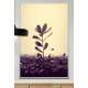 Quadro Decorativo Minimalista Tons de Roxo Escuro