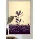 Quadro Decorativo Minimalista Tons de Roxo Escuro