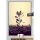Quadro Decorativo Minimalista Tons de Roxo Escuro