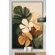 Quadro Decorativo Plantas Em Tons Past�is