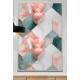 Quadro Decorativo Arte Abstrata Figuras Geom�tricas Estilo M�rmore