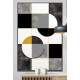 Quadro Decorativo Geom�trico Arte Abstrata C�rculos e Quadrados