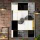 Quadro Decorativo Geom�trico Arte Abstrata Estilo M�rmore