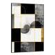 Quadro Decorativo Geom�trico Arte Abstrata Estilo M�rmore