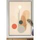 Quadro Decorativo Geom�trico Arte Abstrata Figuras
