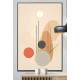Quadro Decorativo Geom�trico Arte Abstrata Figuras