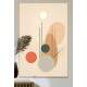 Quadro Decorativo Geom�trico Arte Abstrata Figuras