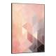 Quadro Decorativo Geom�trico Arte Abstrata Tons de Rose
