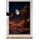 Quadro Decorativo Luar Iluminando Montanha