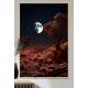 Quadro Decorativo Luar Iluminando Montanha