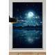 Quadro Decorativo Luar Refletindo em Rio