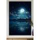 Quadro Decorativo Luar Refletindo em Rio