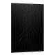 Quadro Decorativo Arte Minimalista Riscos Brancos Fundo Preto