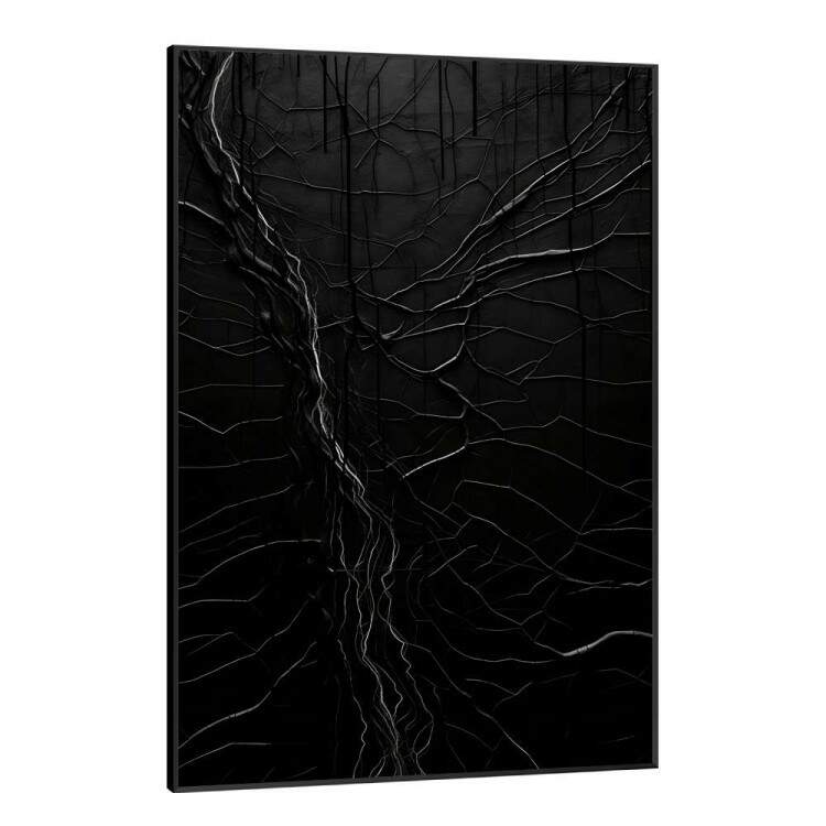 Quadro Decorativo Arte Minimalista Traos Estilo Textura