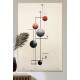 Quadro Decorativo Cena Minimalista com Figuras Geom�tricas Fundo Bege