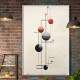 Quadro Decorativo Cena Minimalista com Figuras Geom�tricas Fundo Bege