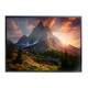 Quadro Decorativo P�r do Sol Atr�s de Montanhas e Floresta