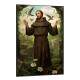 Quadro Decorativo Religioso de S�o Francisco Repleto de Pass�ros