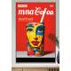 Quadro Decorativo Pop Art Inspirado em Lata de Refrigerante Fundo Vermelho