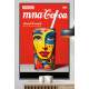 Quadro Decorativo Pop Art Inspirado em Lata de Refrigerante Fundo Vermelho
