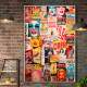 Quadro Decorativo Pop Art Revistas Estilo Retr�