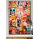 Quadro Decorativo Pop Art Revistas Estilo Retr�