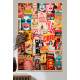 Quadro Decorativo Pop Art Revistas Estilo Retr�