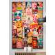 Quadro Decorativo Pop Art Revistas Estilo Retr�