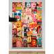Quadro Decorativo Pop Art Revistas Estilo Retr�
