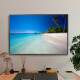 Quadro Decorativo Paisagem Praia e C�u Azul