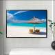 Quadro Decorativo Paisagem Quiosque em Praia Transmitindo Paz