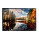 Quadro Decorativo Paisagem Rio com �rvores em Primavera