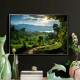 Quadro Decorativo Paisagem Trilha em Floresta com Lindas �rvores