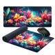 Mouse Pad Gigante 70x30cm Floral com Uma Diversidade de Flores