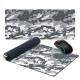 Mouse Pad Gigante 70x30cm Estilo Camuflado Em Tons de Cinza