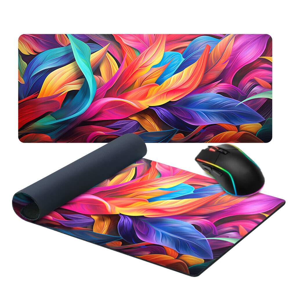 Mouse Pad Gigante Estilo Floral 70x30cm