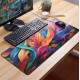 Mouse Pad Gigante Estilo Floral 70x30cm