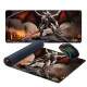 Mouse Pad Gigante 70x30cm Para Gamers Drag�o de Armadura e Espada