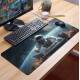 Mouse Pad Gigante Astronauta DJ No Espa�o 70x30cm