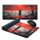 Mouse Pad Gigante Soldado Em Cen�rio Vermelho Sombrio 70x30cm