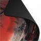 Mouse Pad Gigante Soldado Em Cen�rio Vermelho Sombrio 70x30cm