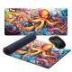 Mouse Pad Gigante 70x30cm Estilo Abstrato Polvo Repleto de Cores