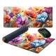 Mouse Pad Gigante 70x30cm Estilo Pintura Flores Coloridas