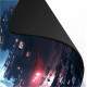 Mouse Pad Gigante 70x30cm Guerra Futuristica Em Um Ambiente de Caos