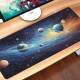 Mouse Pad Gigante 70x30cm Planetas e Gal�xias no Espa�o