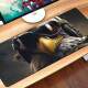 Mouse Pad Gigante 70x30cm �guia com Capacete de Guerra