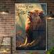 Quadro Decorativo Le�o Motivacional Minha For�a Vem do Alto